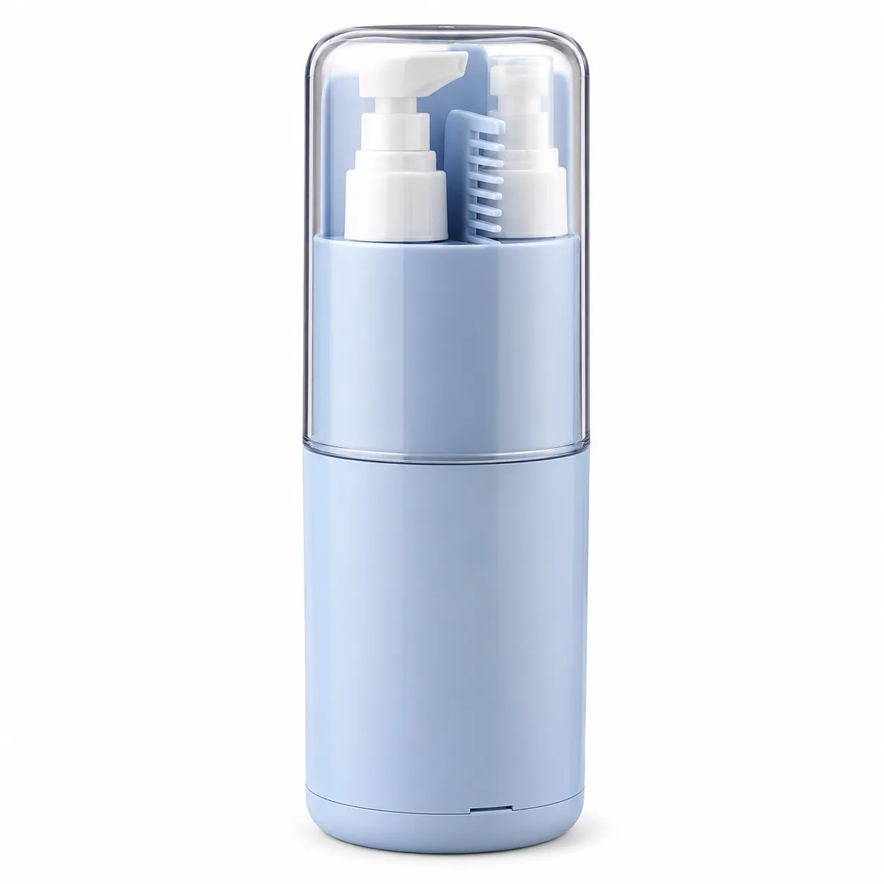 Portable Travel Toothbrush Holder and Bathroom Organizer Set